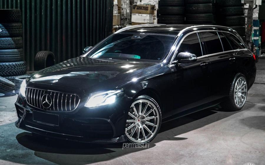 Mercedes-Benz E250 Estate by Permaisuri on Vossen Wheels (GNS-3) '2019